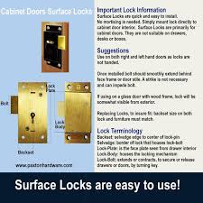 To counter the situation of esxi host crashing, distributed locks are implemented as lease based. Why Surface Locks Are An Easy Option For Cabinet Doors Paxton Hardware Ltd