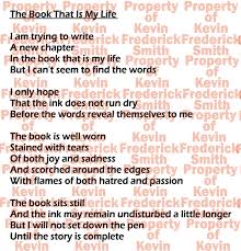 The Book That Is My Life Kevin S Journal