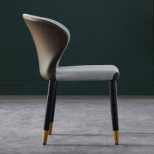 Upholstered Dining Chairs Pu Leather Leath Aire Set Of 2 In 2021 Upholstered Dining Chairs Dining Chairs Chair