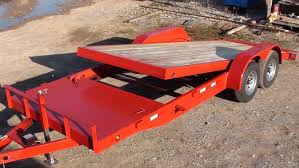 12k 18 4 Tilt Bed Skid Steer Hauler Equipment Trailer Reboques Engate Reboque Carretinha De Carro