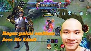 Item pertama yang diamankan jess no limit sendiri sebagai seorang jungler ialah arcane boots dengan blessing bloody retribution yang nantinya bisa menyerap. Mencoba Pakai Hero Roger Emblem Jess No Limit Youtube