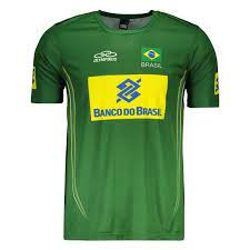 Moletom victory eagle new york city capuz masculino. Camisa Olympikus Brasil Volei Cbv 2014 Masculina Verde Netshoes
