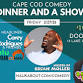 Comedian Corey Rodrigues @ Naukabout event in Mashpee, MA