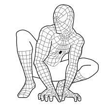 free printable spiderman coloring pages for kids superhero batman coloriage arsenal londres