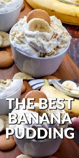 The Best Banana Pudding Video Recipe Video In 2020 Best Banana Pudding Banana Pudding Desserts Food Videos Desserts