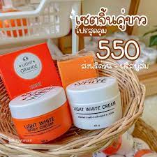 Beauty, cosmetic & personal care à¸‚à¸­à¸‡à¹à¸— à¹à¸–à¸¡à¸ªà¸š à¸Ÿà¸£ 2 à¹„à¸¥à¸— à¹„à¸§à¸— à¸„à¸£ à¸¡ Light White Cream Light White Body Cream à¸„à¸£ à¸¡ White White Shopee Thailand