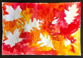 Special Education Fall Leaf Art Projects Elementary Art Autumn Leaves Art