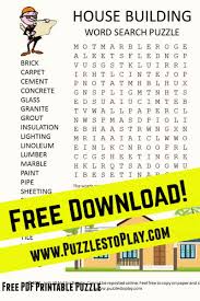 Homemade labels make sorting and organization so much easier. House Building Word Search Puzzle Word Building Free Printable Word Searches Halloween Word Search