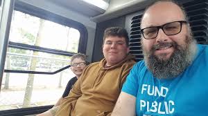 On the way to Seattle with my boys to ride the new G Line!