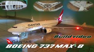 1 x airplane.1x remote airlines b737 airplane airways model 32858641005 32cm b747 cathay pacific resin aircraft model boeing 747 airplane airways model international aviation plane model. Boeing 737 Max8 Qantas Airlines Rc Airplane Preview Video Youtube