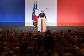 Pour les commerces, emmanuel macron encourage à développer les commandes à distance, les ventes à emporter ou la livraison à domicile. Discours Du President Emmanuel Macron Sur La Strategie De Defense Et De Dissuasion Devant Les Stagiaires De La 27eme Promotion De L Ecole De Guerre Elysee