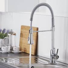 Chrome Pull Down Spray Kitchen Tap Image 4 Mitigeur Cuisine Mitigeur Cuisine Avec Douchette Douchette