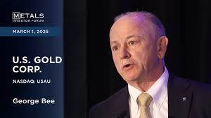 George Bee of U.S. Gold Corp. presents at Metals Investor Forum in Toronto 