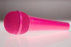 Available in png and vector. Hot Pink Plastic Microphone Alex Hope