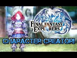 Whether your main character is dead, alive, or somewhere in between, these games will let you adjust your appearance. Final Fantasy Explorers Character Creation Nintendo 3ds
