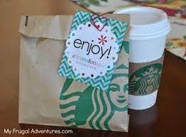 Launches my starbucks idea, starbucks first online community. Teacher Gift Idea Starbucks Gift Cards My Frugal Adventures