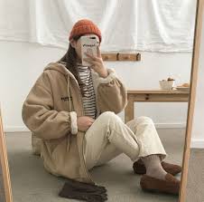 See more ideas about korean fashion, fashion, fashion outfits. G E O R G I A N A Korean Fashion Winter Outfits Beige Outfit
