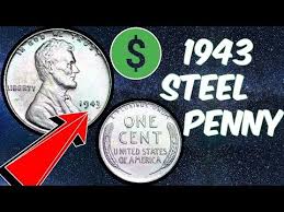 6 How Much Is A 1943 Steel Penny Worth Youtube Steel Penny Penny Rare Coins Worth Money