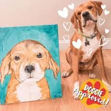 Felted pet painting is a process that involve poking loose wool fibers with a special barbed needle thousands of times until the desired shape or image is achieved. 43 Paint Your Pet Ideas Paint Your Pet Love Pet Your Pet