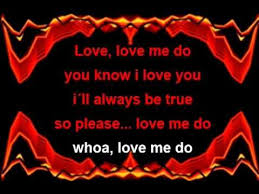 Marc Anthony I Need You Mp3 Song Free Download Love Me Do With Lyrics The Beatles Karaoke Karaoke Love Me Do The Beatles