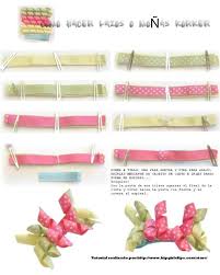 Paso A Paso Para Hacer Rizos Con Cintas Para Monos O Lazos Lazos Lazos De Cinta Hacer Rizos