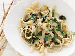 Fettuccine With Escarole And Brie Recipe Recipe Fast Pasta Recipes Yummy Pasta Recipes Recipes