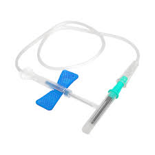 Safety Butterfly Needle Blue Wings 12 Tubing 50 Per Box