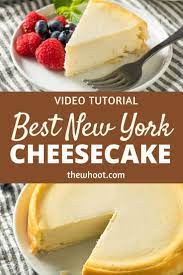 New York Cheesecake Rezept Best Ever Die Whoot Cheesecake Cheesecake Recipes Classic Cheesecake Recipes Classic Ny Cheesecake Recipe New York Cheesecake