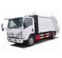 Japanese Brand 8m3 Garbage Truck Rear Loading Disposal Refuse Waste  Compactor Truck