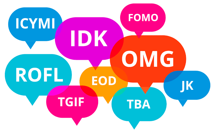 Texting Acronyms