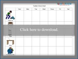 Free Chore Chart Downloads Lovetoknow