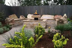 Boise Landscape Design And Build Garden Fire Pit Fire Pit Patio Small Backyard Design