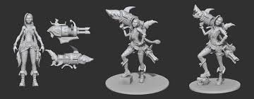 Please note that the box is for the protection of the product during transportation only and is not replaceable if damaged. Artstation Jinx Unlocked Statue Oleksandr Dagon Zapisochnyi