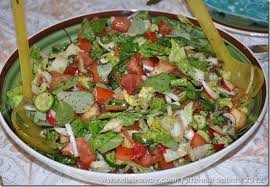 Fattoush Salad Recipe سلطة الفتوش Dish Away Fattoush Salad Salad Recipes Lebanese Recipes