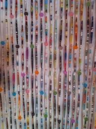 Rideau En Perles De Papier Oui Are Makers Rideau Perle Rideaux Bijoux De Perles De Papier