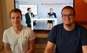 The election researcher matthias jung. Jugendpolitik Julian Metz Aus Herxheim Und Tobias Antoni Aus Neupotz Im Austausch Mit Ministerin Giffey Pfalz Express