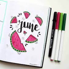 The summer solstice also falls in june. 50 Incredible June Monthly Spreads For Your Bullet Journal My Inner Creative