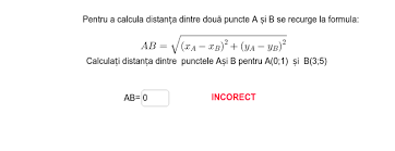 Cele două cerințe sunt foarte întâlnite la subiectul i de la bacalaureat la matematică: DistanÅ£a Dintre DouÄƒ Puncte Geogebra