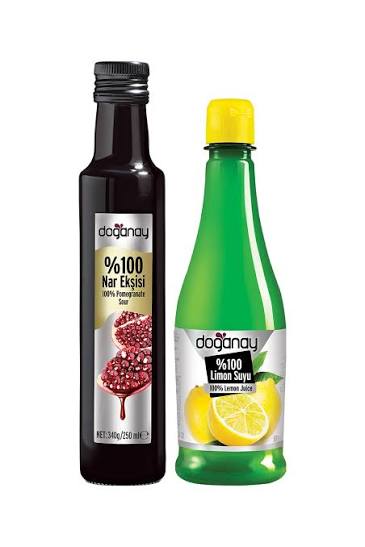 Şalgam Sirke Limon Suyu Nar Ekşisi