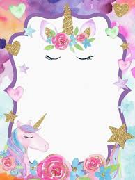 unicorn invitation unicorn birthday invitations rainbow unicorn birthday unicorn invitations