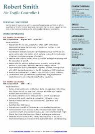 air traffic controller resume samples