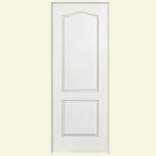Masonite 36 In X 80 In 2 Panel Arch Top Right Handed Hollow Core Smooth Primed Composite Single Prehung Interior Door 18511 Prehung Interior Doors Hollow Core Interior Doors Interior Design Institute
