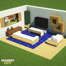 Chambert City Chambert Mc Added A Photo To Their Instagram Account Cozy Looking Living Room Des Modern Minecraft Houses Minecraft Designs Minecraft Modern