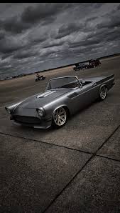 Image result for Gunmetal Gray 1957 Thunderbird