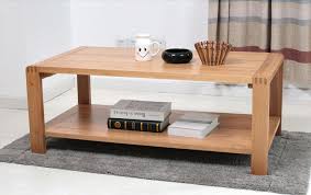 Standard coffee tables are 18″ tall with top sizes of 24″ x 48″, 36″ x 48″, 36″ x 36″, 48″ x 48″. China Solid Oak Wood Coffee Table Simple Coffee Table M X1016 China Oak Wood Coffee Table Oak Table