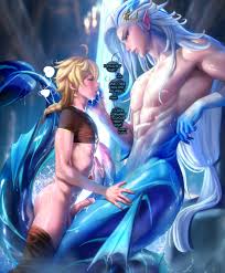 Rule 34 - 2boys Aether (genshin Impact) After Anal After Sex Big Penis  Blush Dialogue Genshin Impact Larger Male Merman Neuvillette (genshin  Impact) Pointy Ears Sakimichan Size Difference Smaller Male Yaoi | 8981235