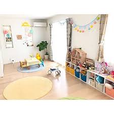 壁 天井 子供部屋は楽しく ４歳 カラフル こどもと暮らす などのインテリア実例 2016 10 21 12 06 33 roomclip ルームクリップ キッズスペース 赤ちゃんスペース インテリア 実例