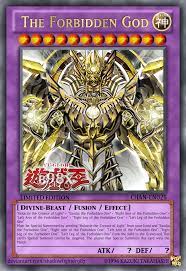 The Forbidden God Custom Yugioh Cards Yugioh Cards Rare Yugioh Cards