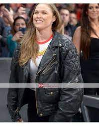 Buy Ronda Rousey Wwe Jacket Roddy Piper Leather Jacket Ronda Rousey Ronda Rousey Wwe Ronda