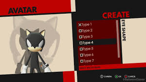 Make your own video game heroes in sonic character creator! Sonic Forces Custom Hero Avatar Character Creator Youtube